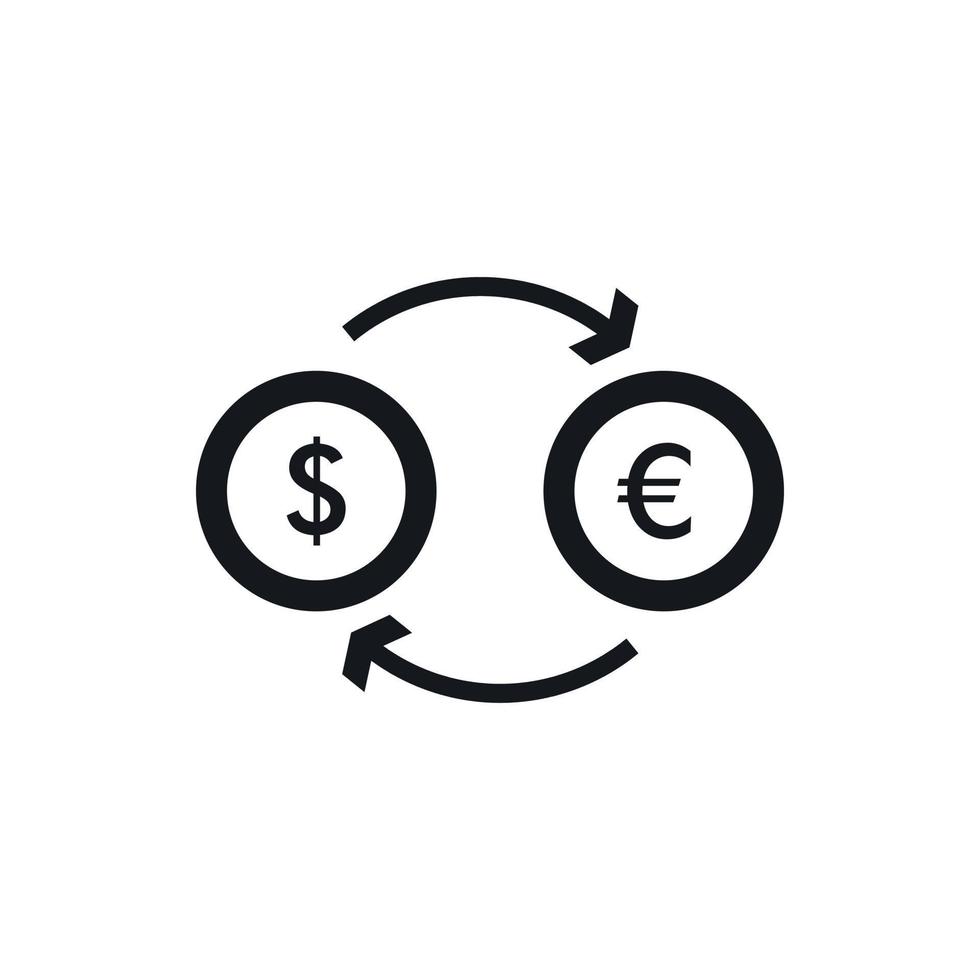 Euro Dollar Euro Exchange Icon Simple Style 14613117 Vector Art At euro-dollar-euro-exchange-icon-simple-style-14613117-vector-art-at