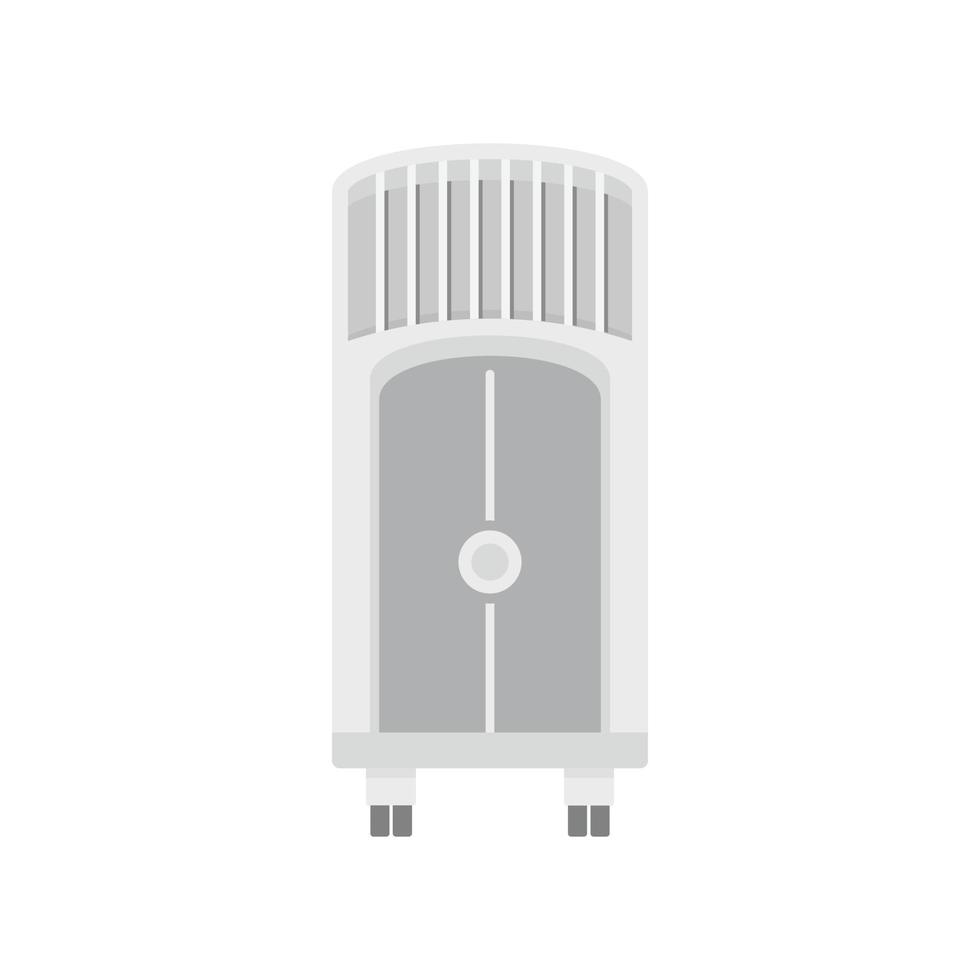 House floor conditioner icon, flat style vector