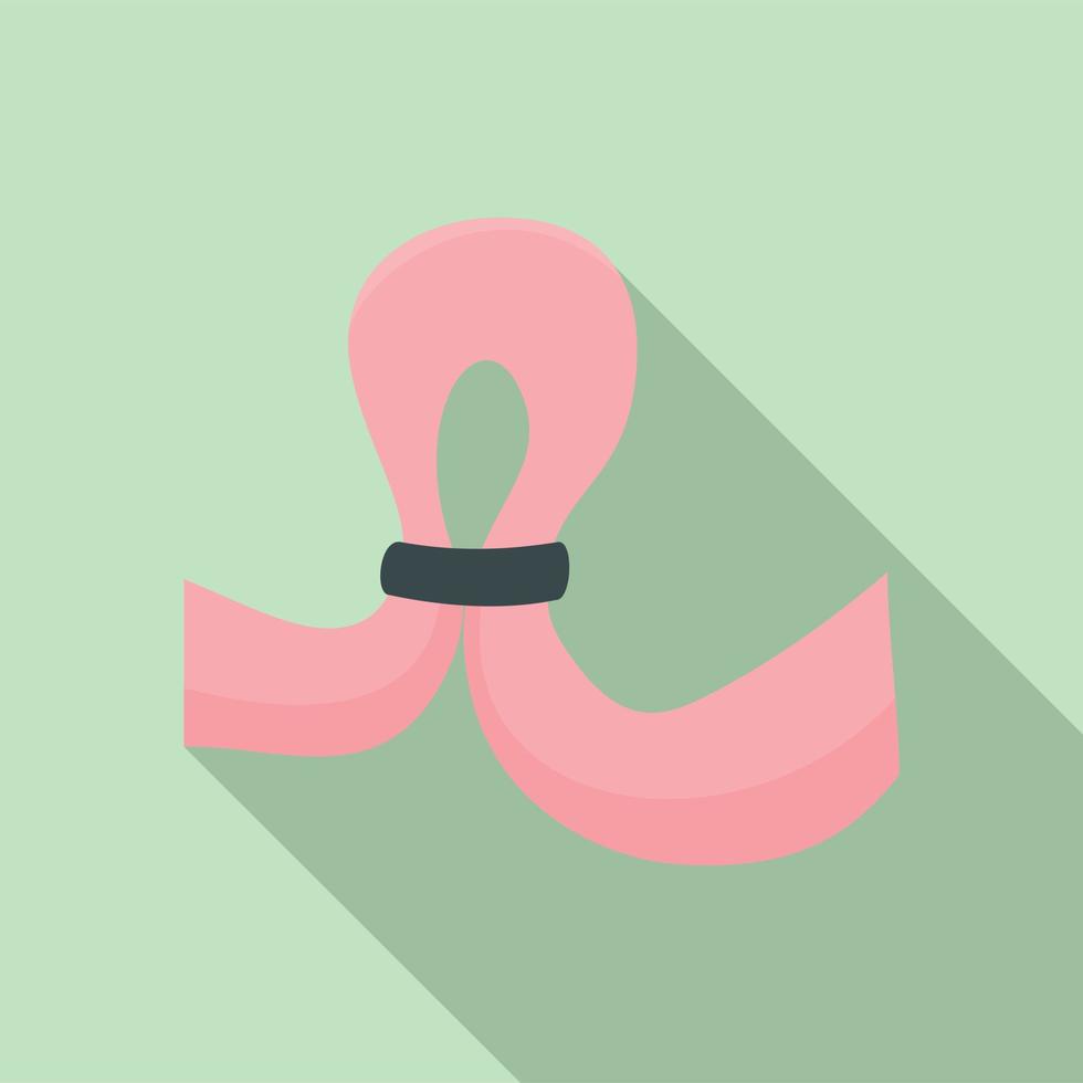 Strip vagine icon, flat style vector