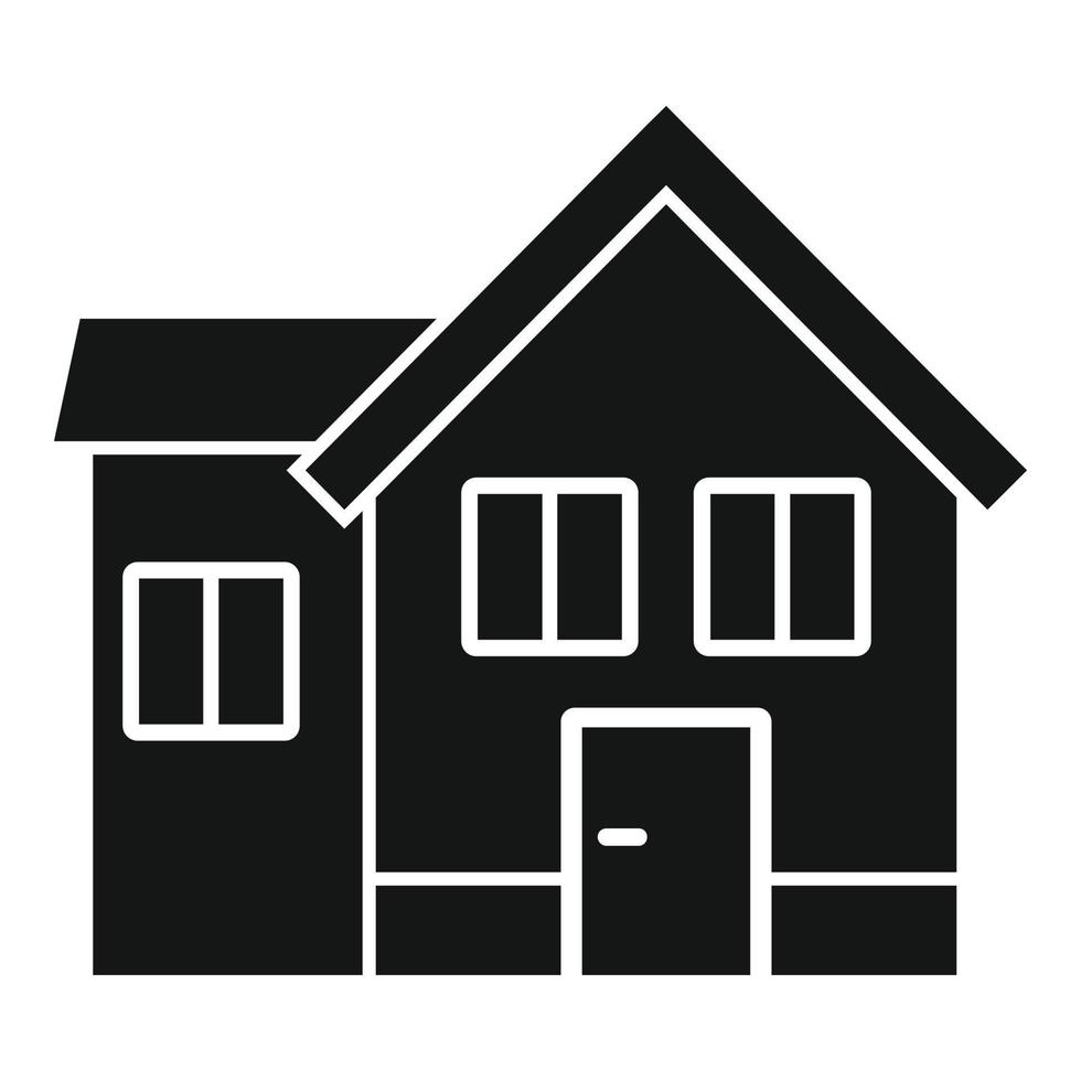 House utilities icon, simple style vector