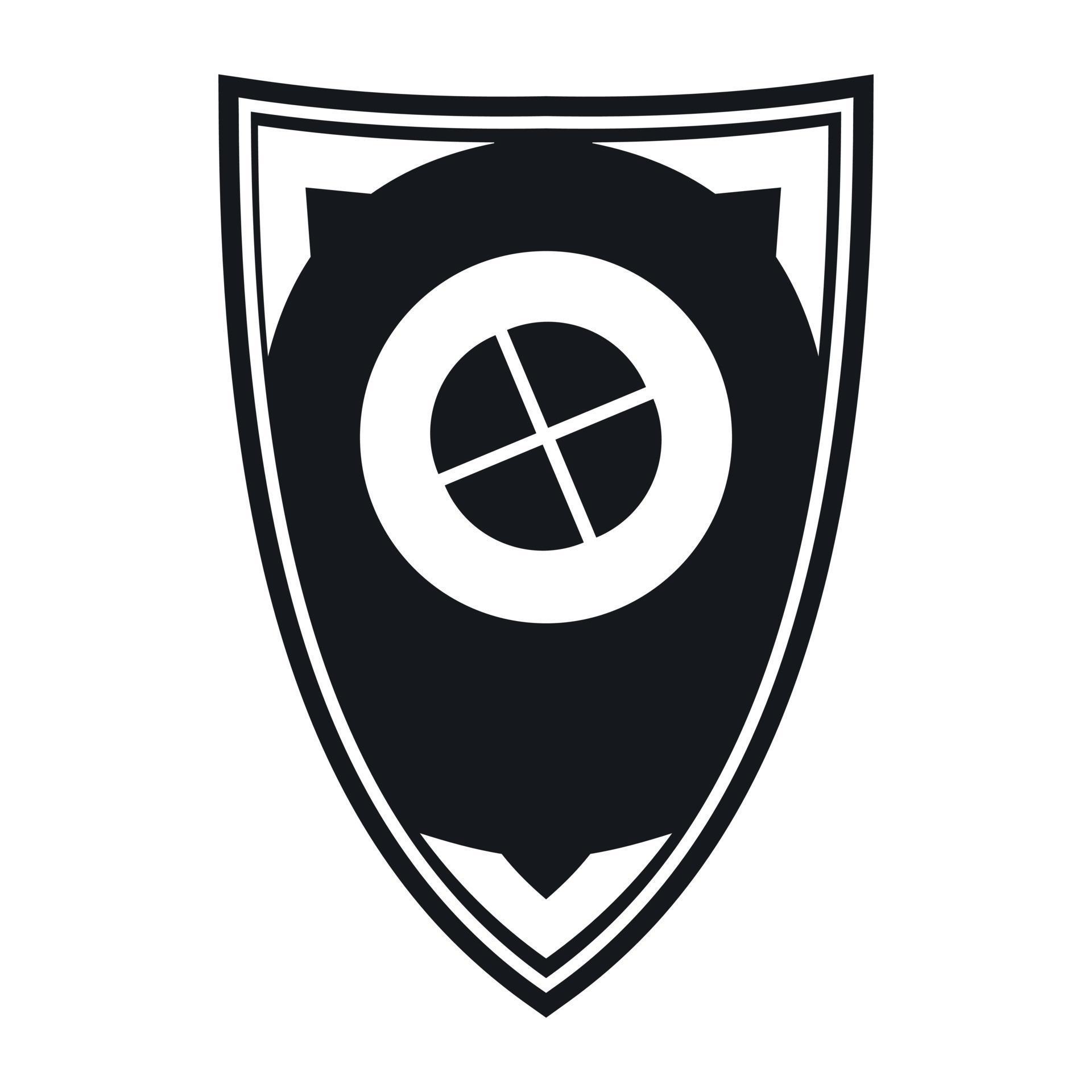 Shield icon, simple style 14614545 Vector Art at Vecteezy