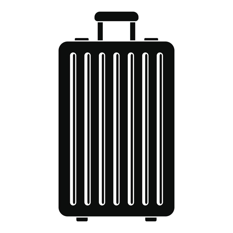 Travel new bag icon, simple style vector