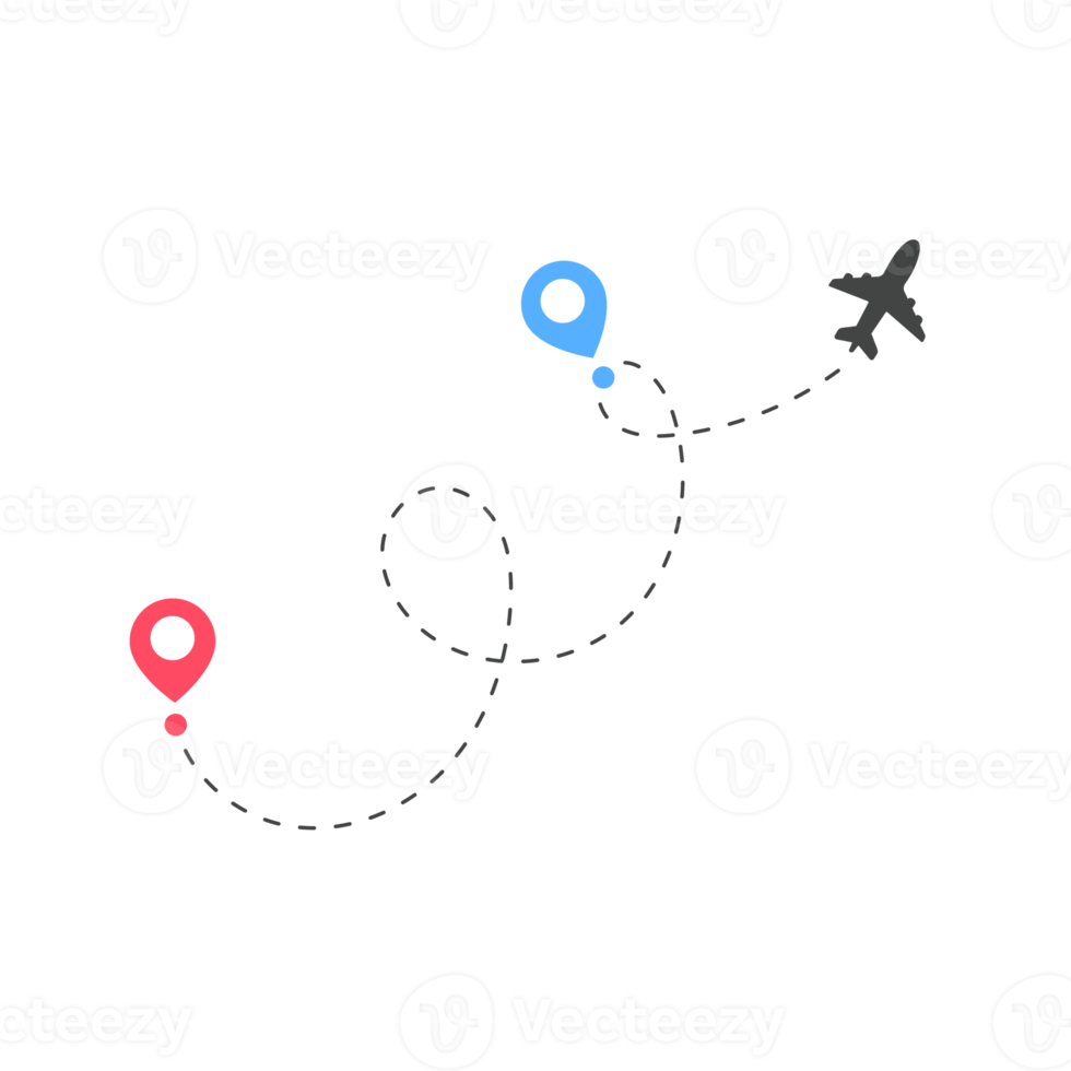 pino de rota de viagem de avião no mapa do mundo ideias de viagens de viagem png