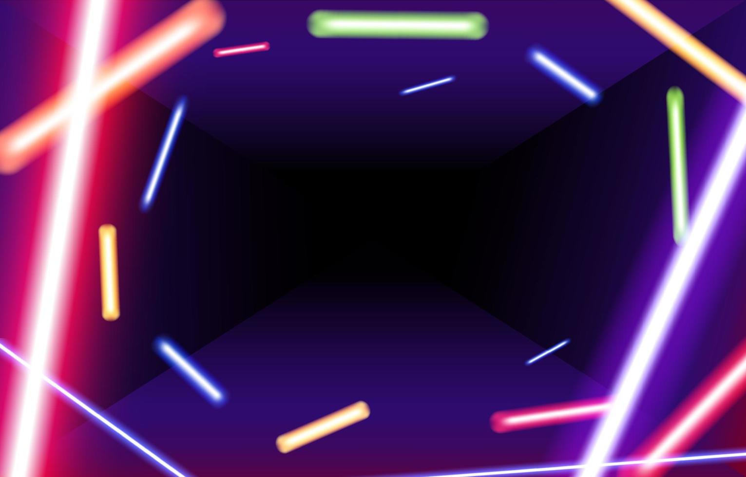 Neon Lights Background vector