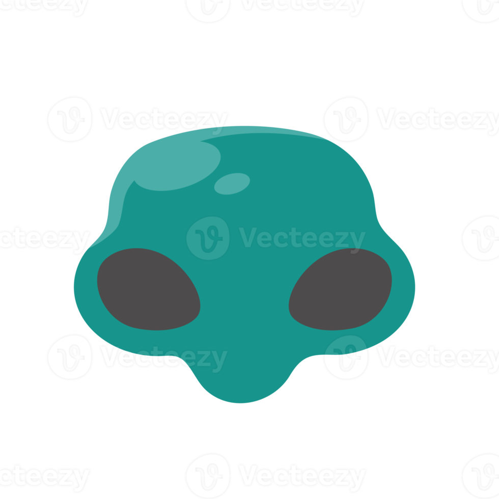 Alien faces. green alien creature with big eyes png