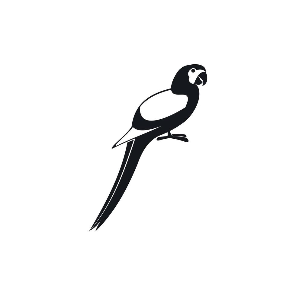 icono de loro, estilo simple vector