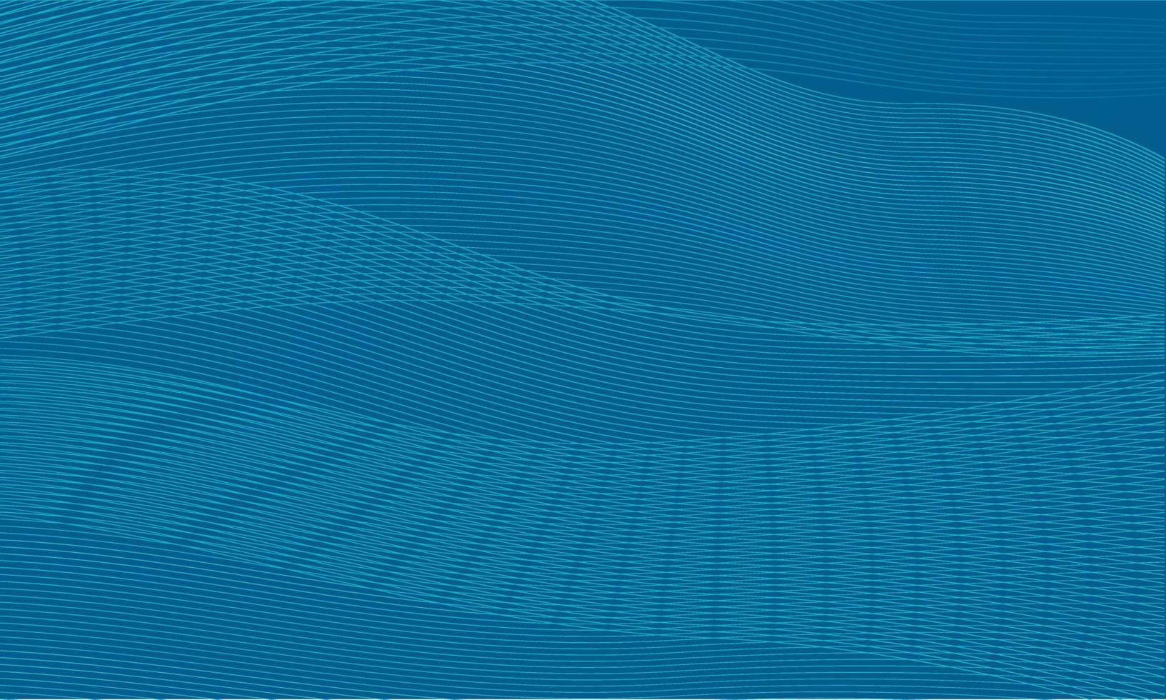 blue wave curve abstract presentation background. Luxury paper cut background. Abstract decoration, golden pattern, halftone gradients, 3d Vector illustration. Dark blue background
