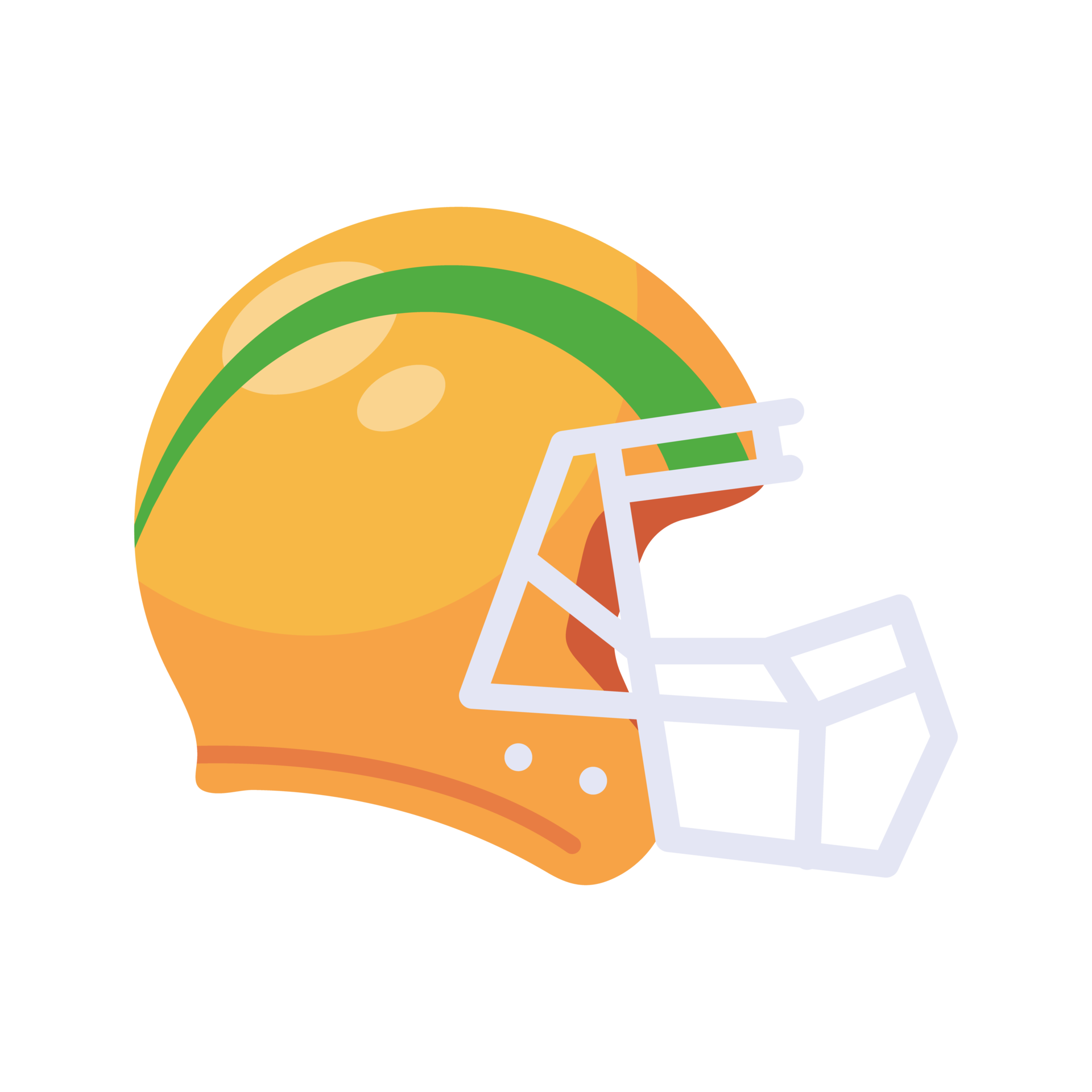 A rugby helmet to protect American football players. 14616165 PNG
