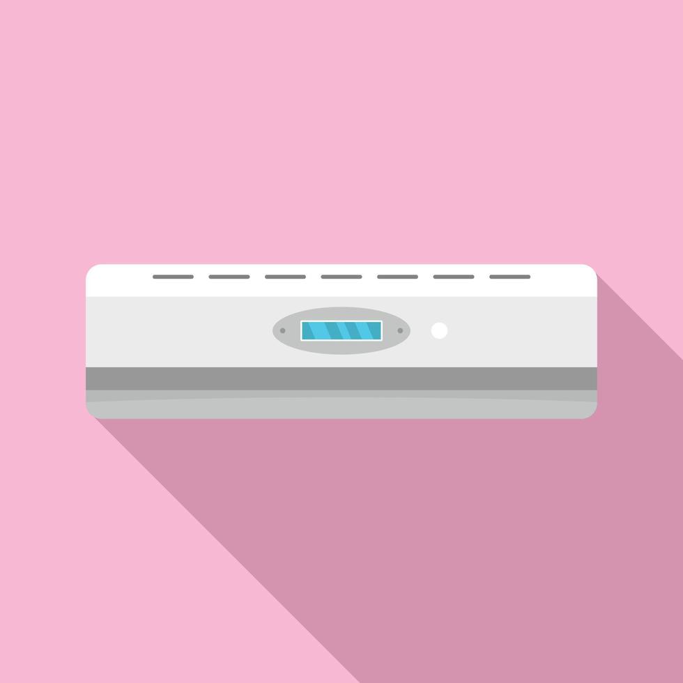 Modern conditioner icon, flat style vector