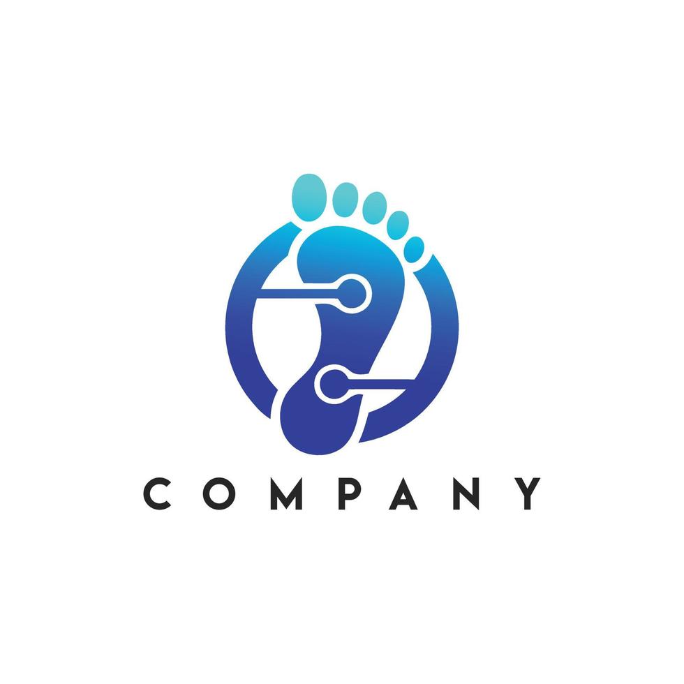 Foot Care Logo, Foot logo vector