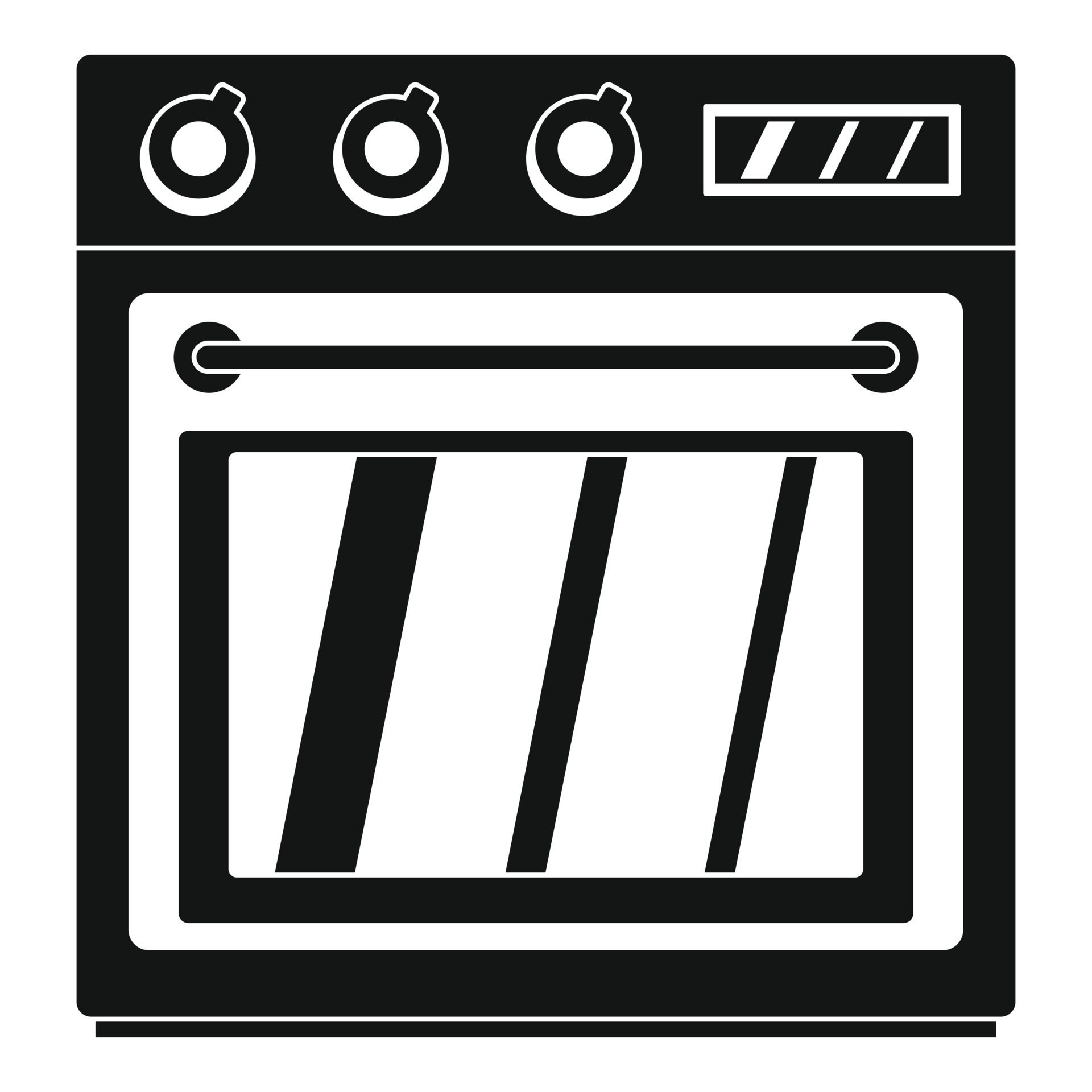 Electric oven icon, simple style 14616832 Vector Art at Vecteezy