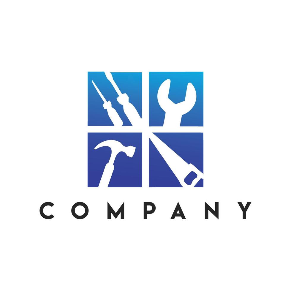 Carpenter Logo, Handyman badges vector
