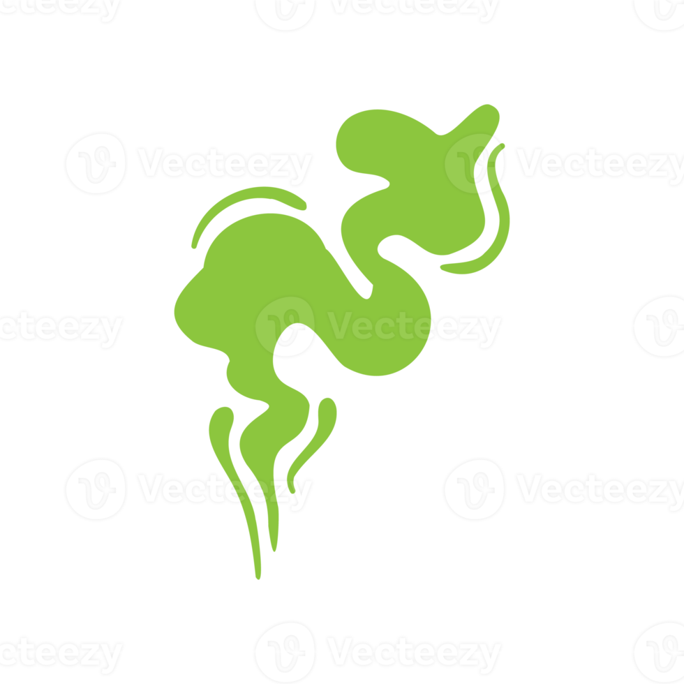 Smoke effect. Bad smell and dust floating in the air. 14616974 PNG