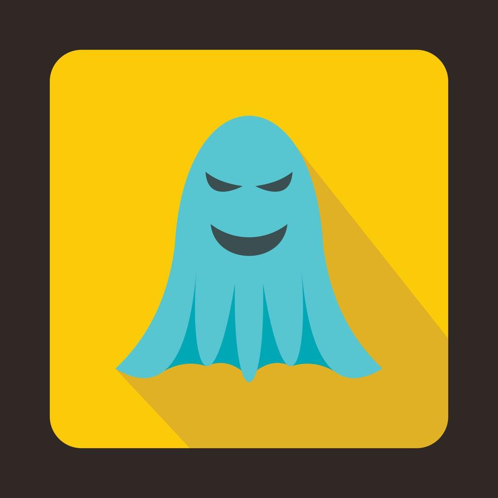 icono de fantasma en estilo plano vector