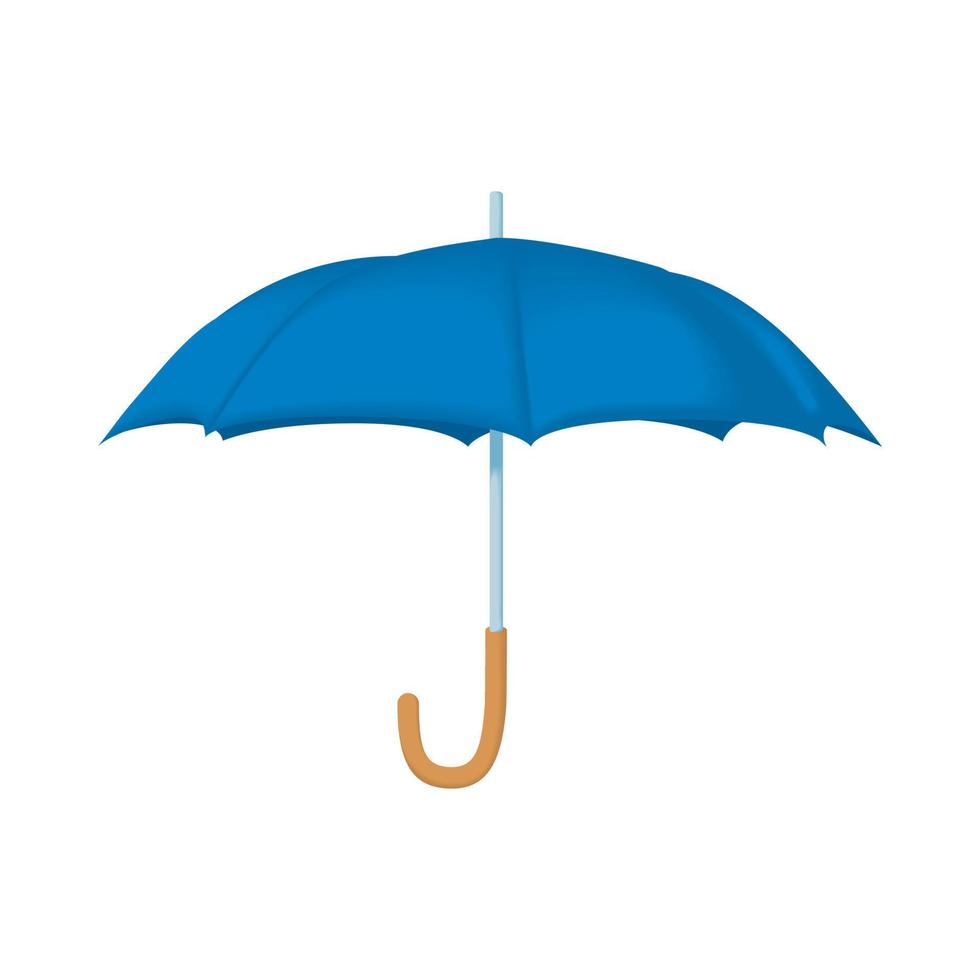 Umbrella icon, cartoon style vector