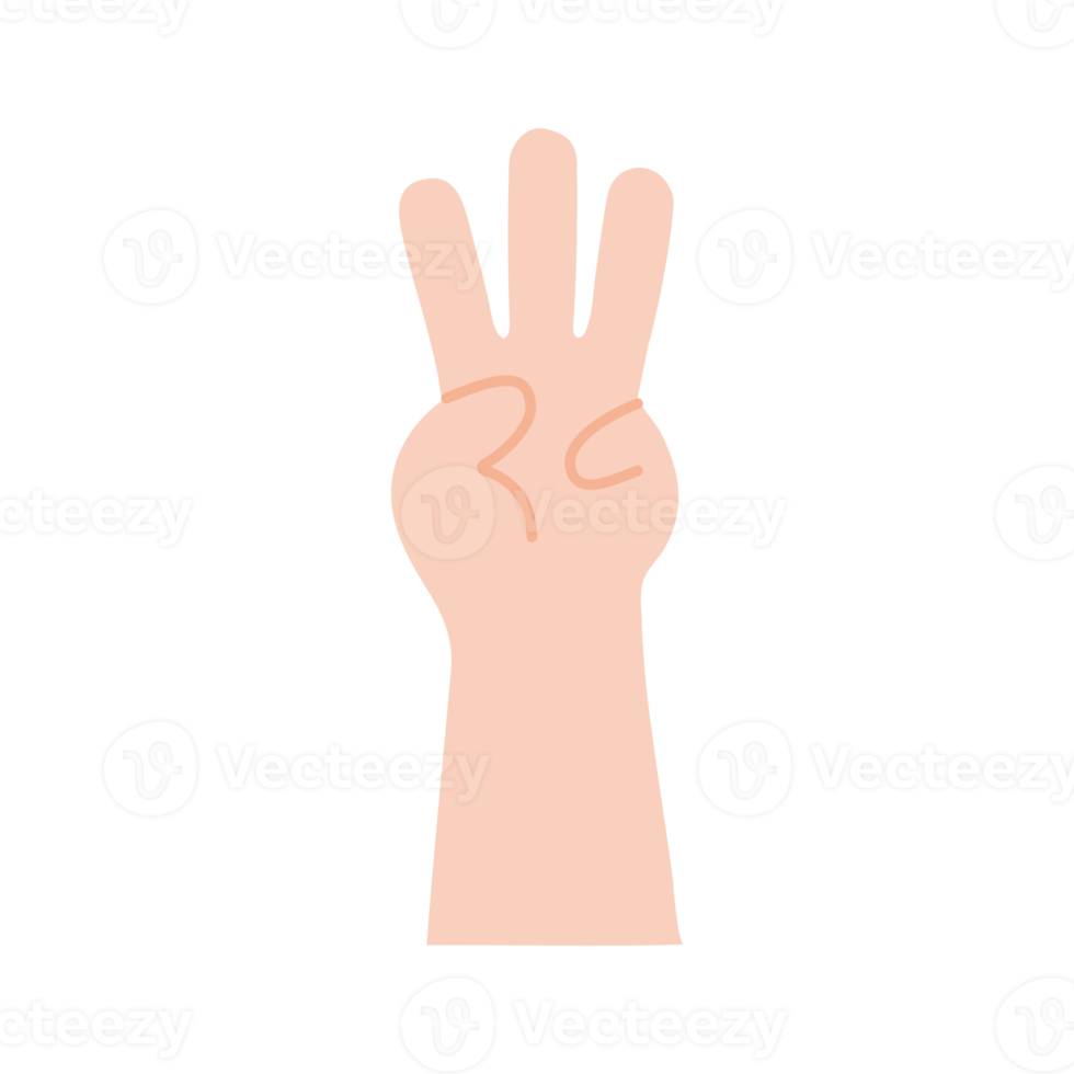 mano icona. cartone animato mano indossare guanti per impedire virus il concetto di mano lavaggio uccide batteri png