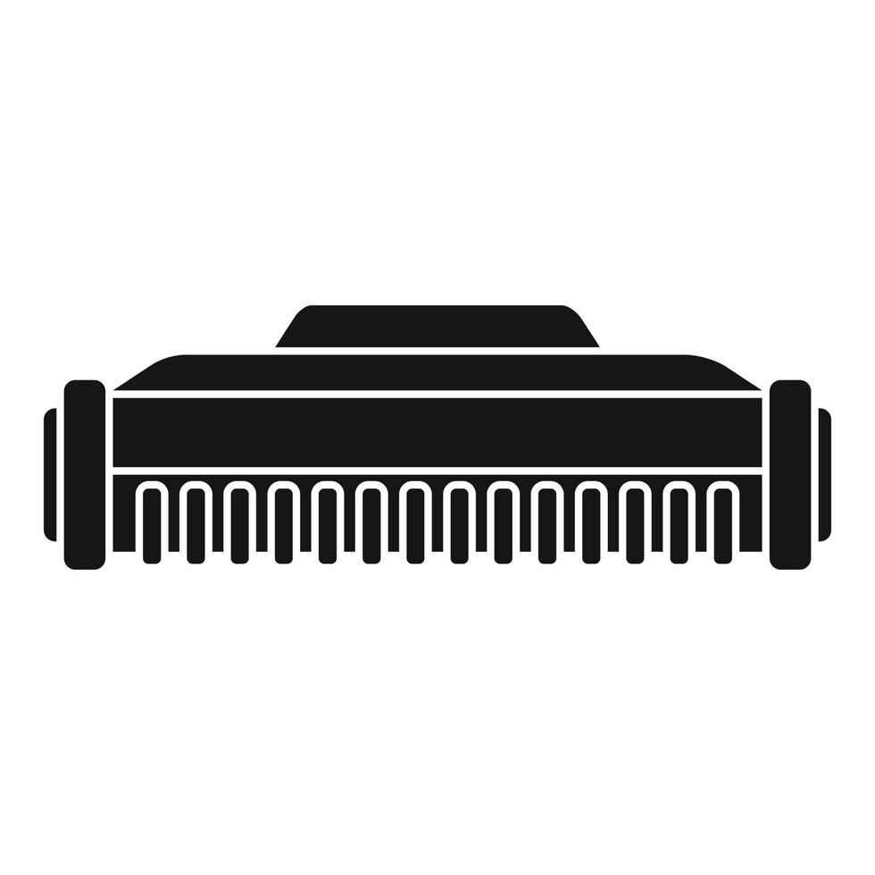 Digital cartridge icon, simple style vector
