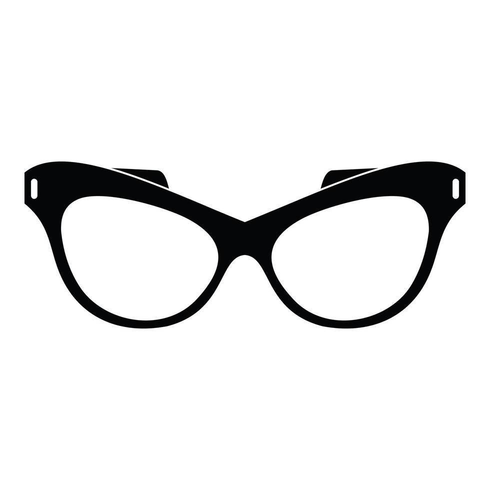 Man spectacles icon, simple style. vector