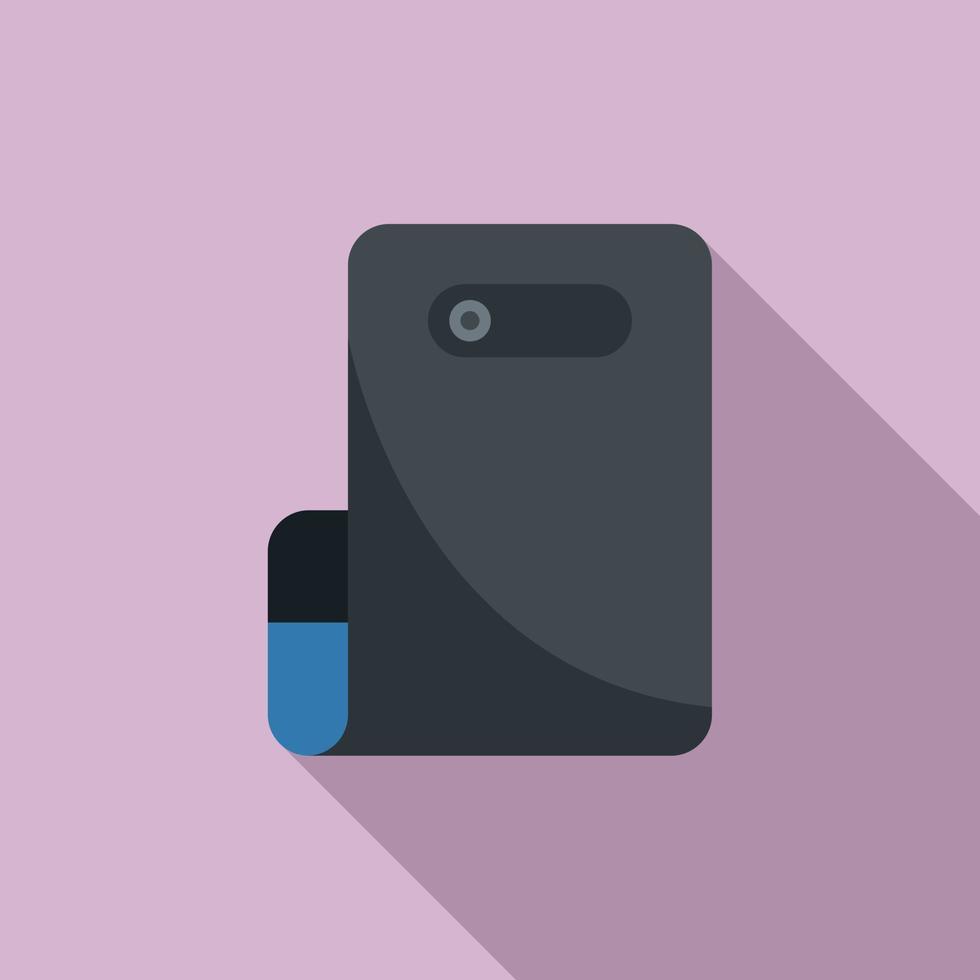 Flex display icon, flat style vector