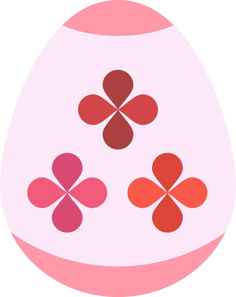 Easter Egg Egg Holiday Holidays  Flat Color Icon Vector icon banner Template