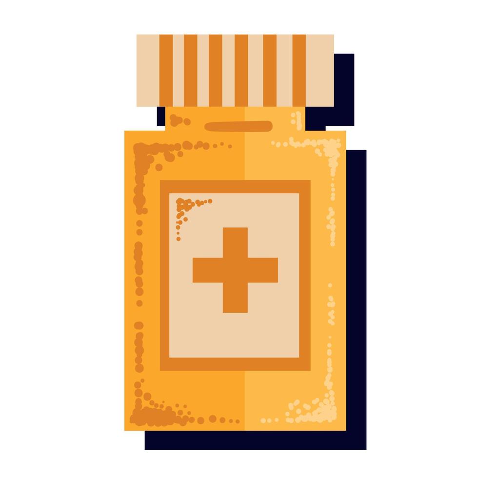 bottle medicine drugs vector