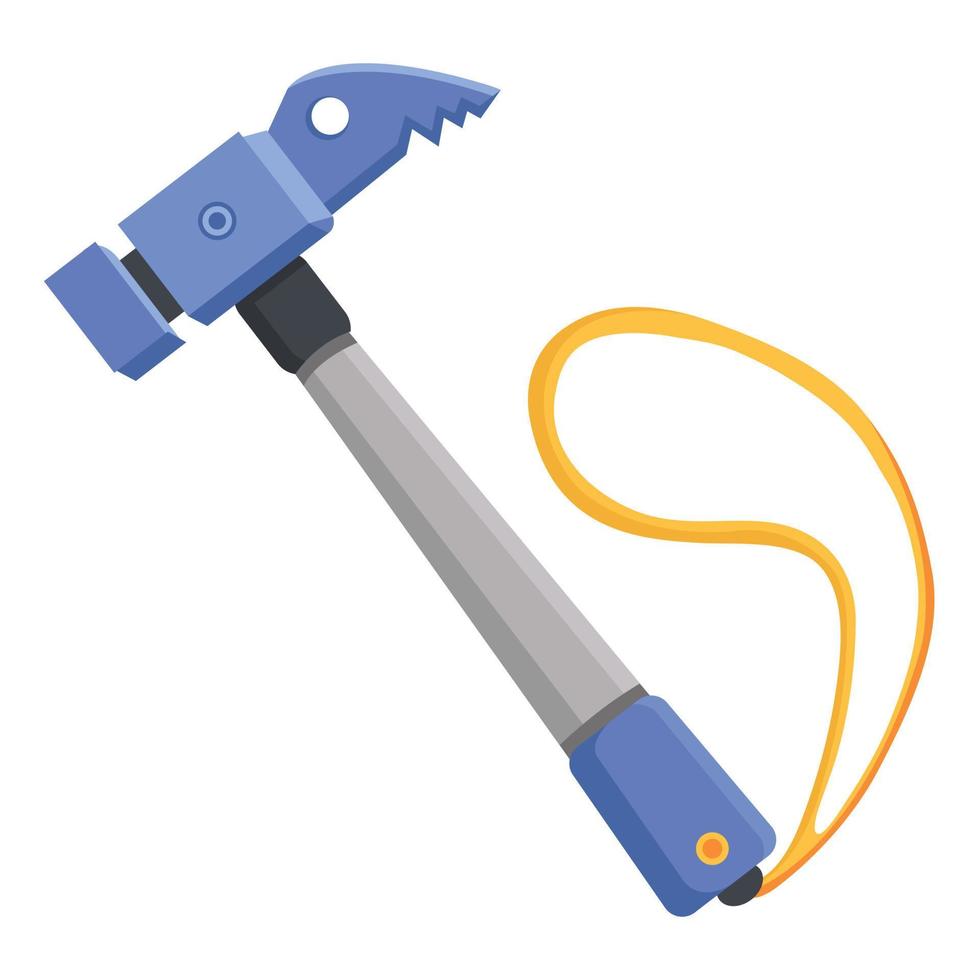 Hammer icon, flat style vector