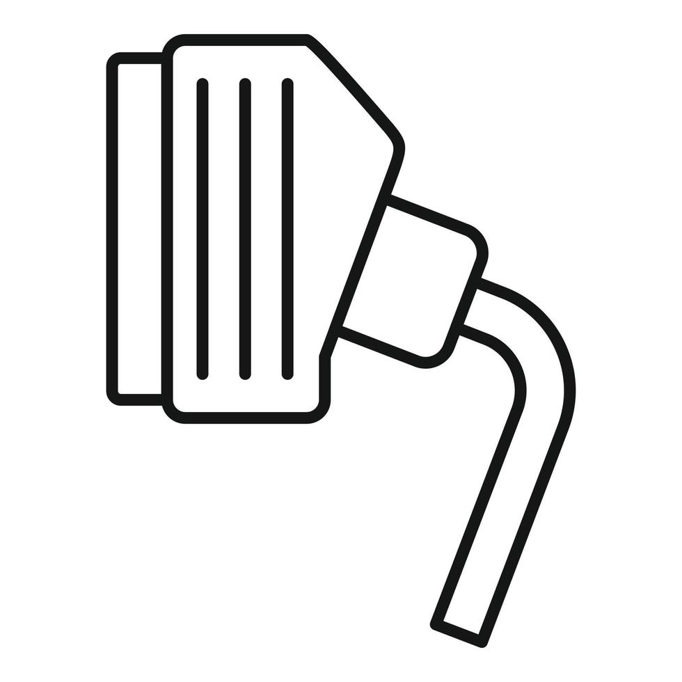 Tv adapter icon, outline style vector