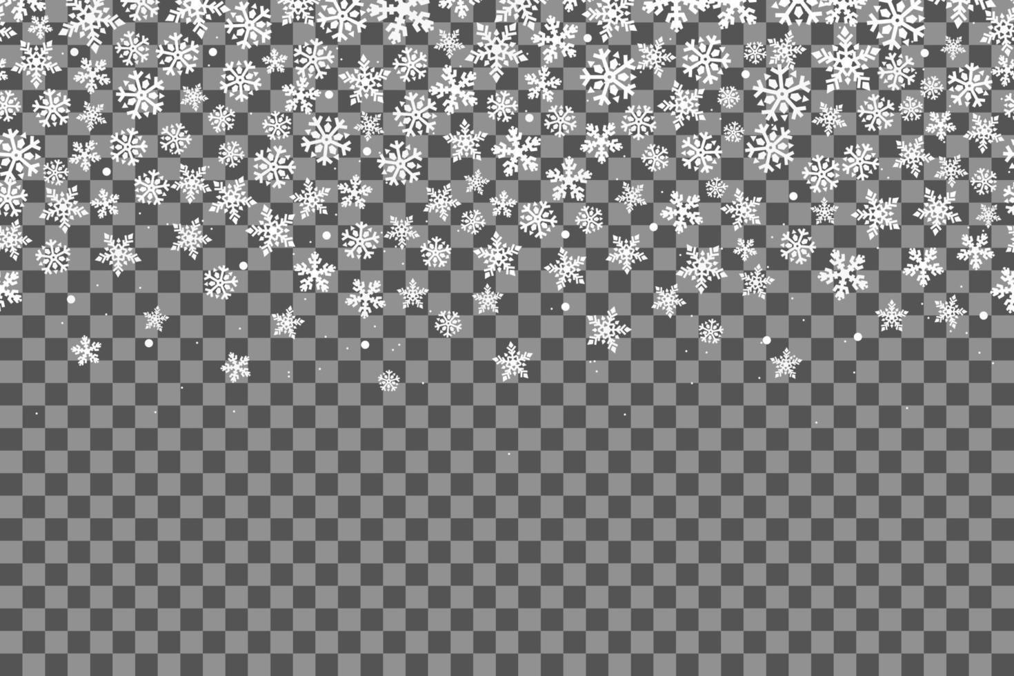 Seamless pattern with snowflakes vector