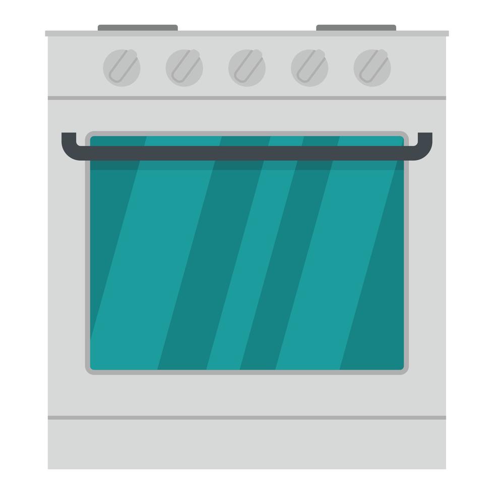 Burner icon, flat style vector