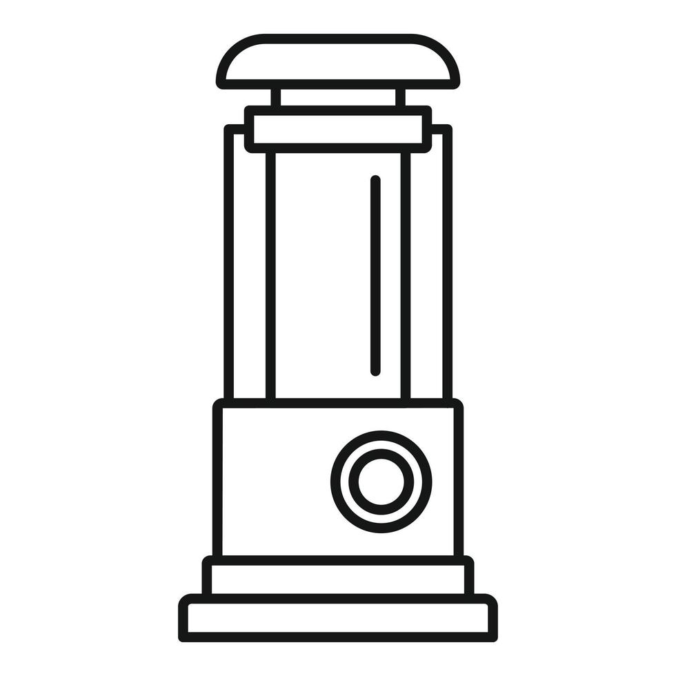 Water pump icon, outline style vector