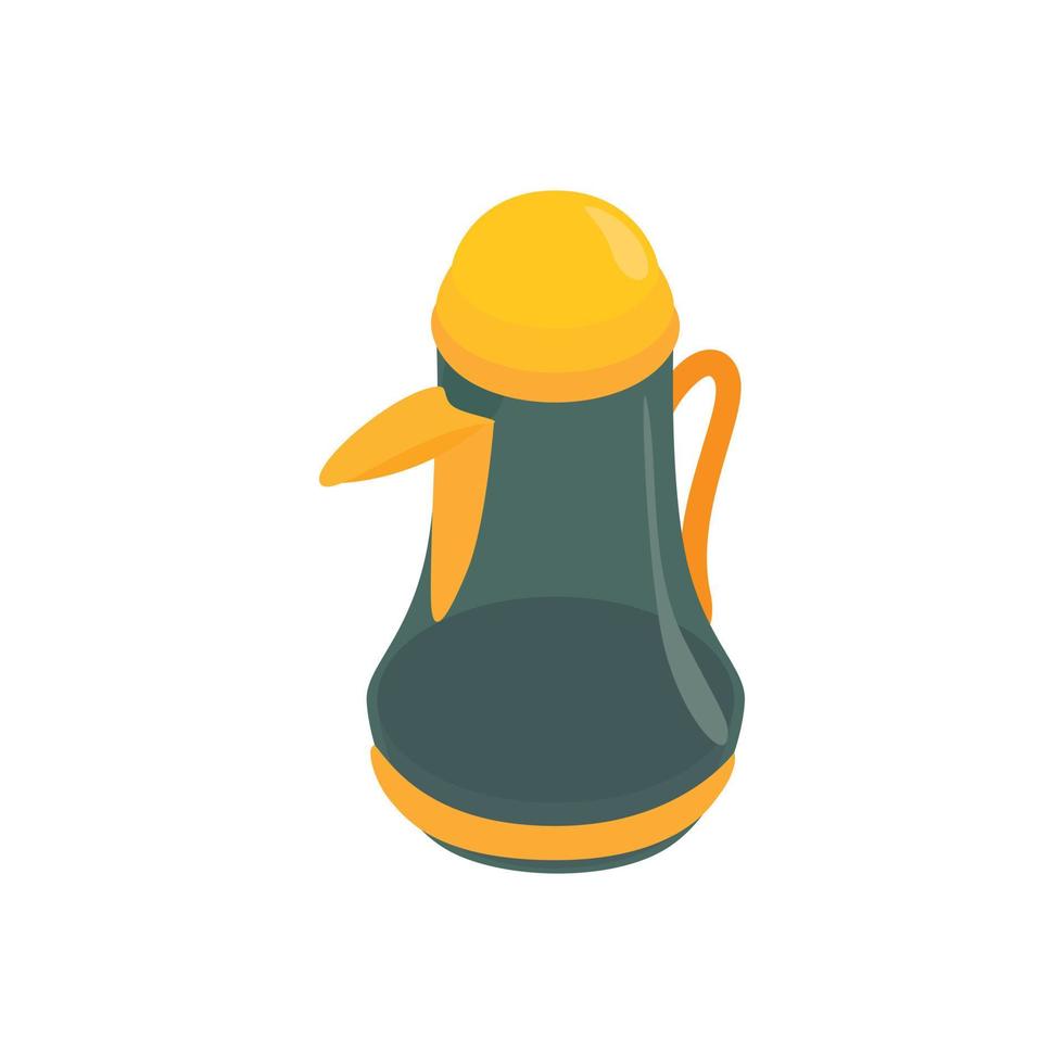 Pitcher icon, isometric 3d style vector
