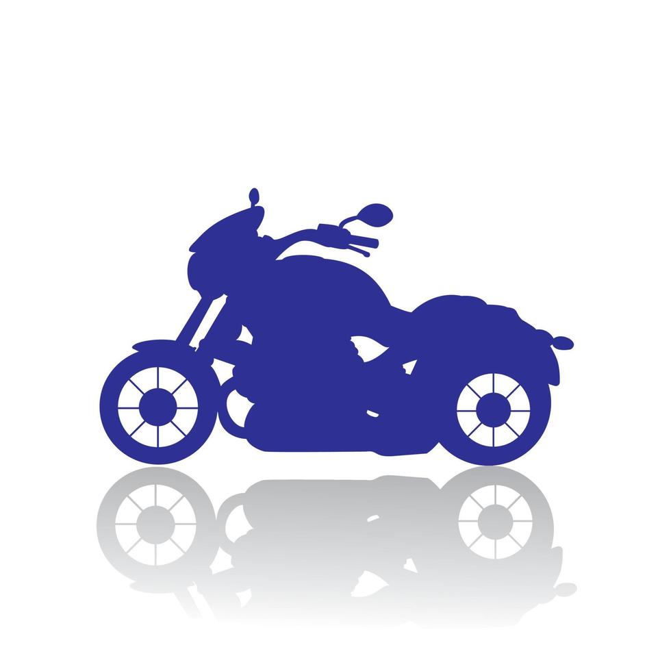 Motor bike icon logo design vector template