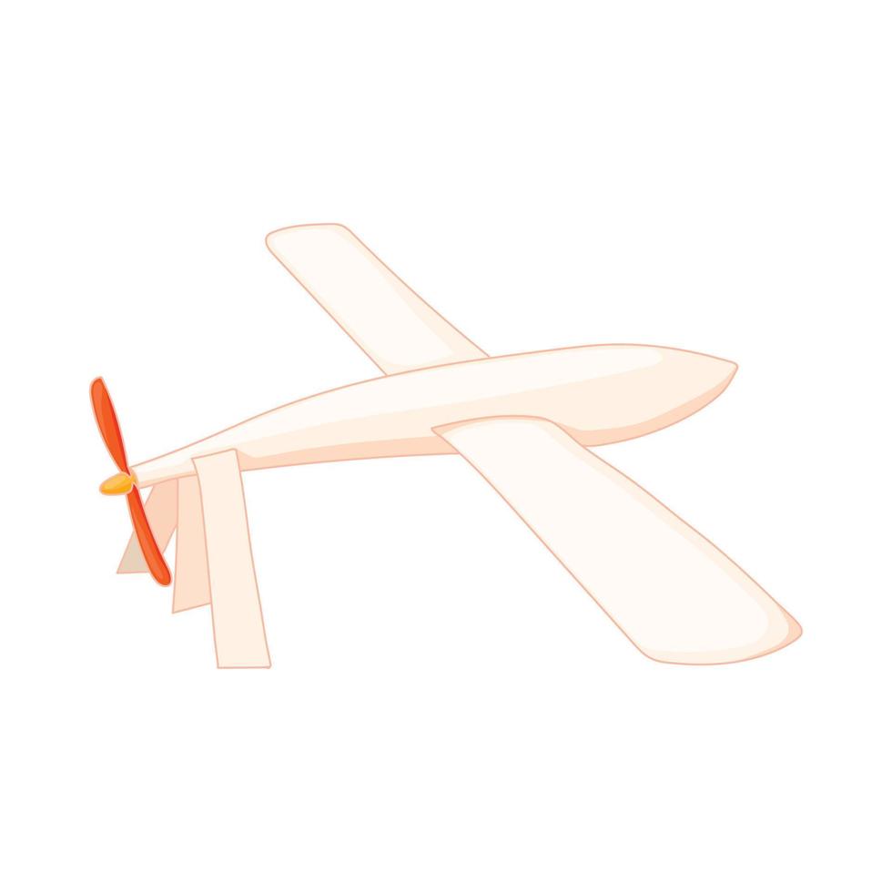 Glider icon in cartoon style vector