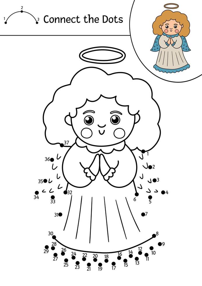 vector-christmas-dot-to-dot-and-color-activity-with-cute-angel-winter-religious-holiday-connect-the-dots-game-for-children-funny-coloring-page-for-kids-with-traditional-christian-symbol-14621777-vector-art-at-vecteezy for Free Christian Dot To Dot Printables Vector Christmas dot-to-dot and color activity with cute angel. Winter religious holiday connect the dots game for children. Funny coloring page for kids with traditional Christian symbol 14621777 Vector Art at Vecteezy for Free Christian Dot To Dot Printables
