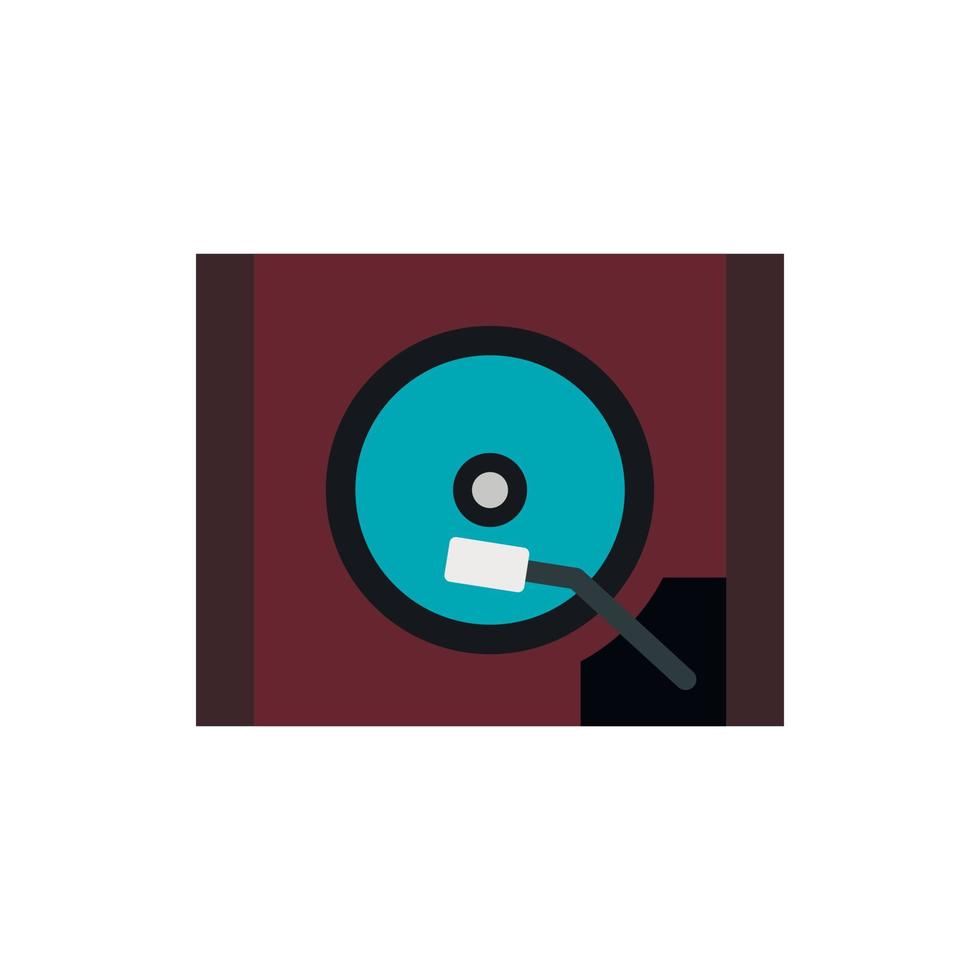 HDD icon in flat style vector