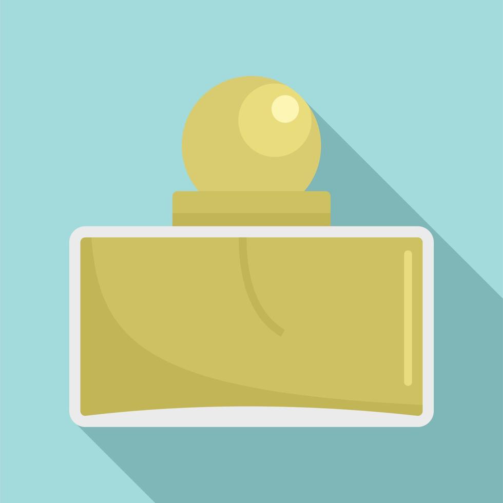 Men perfume icon, flat style vector