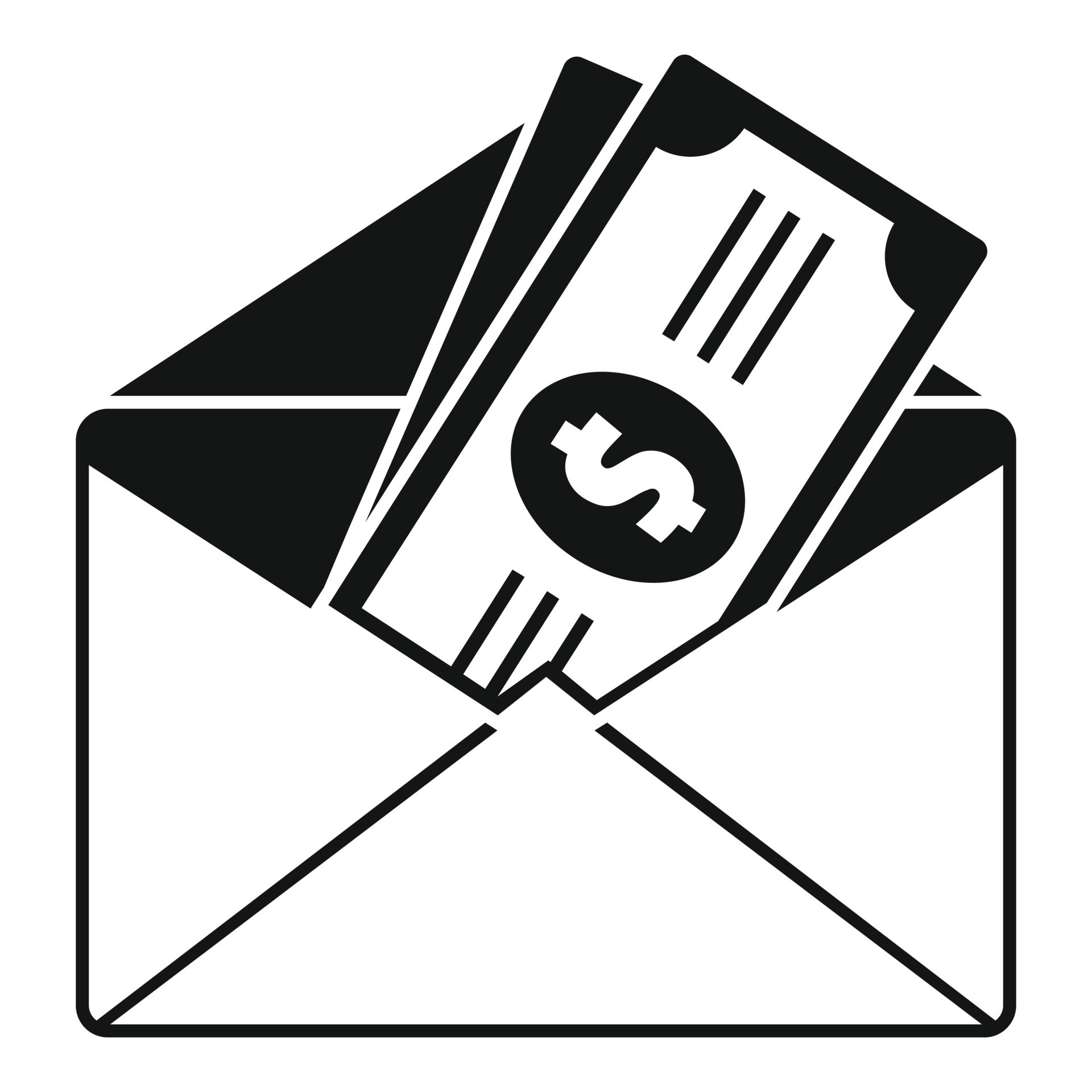 Money in envelope icon, simple style 14622150 Vector Art at Vecteezy