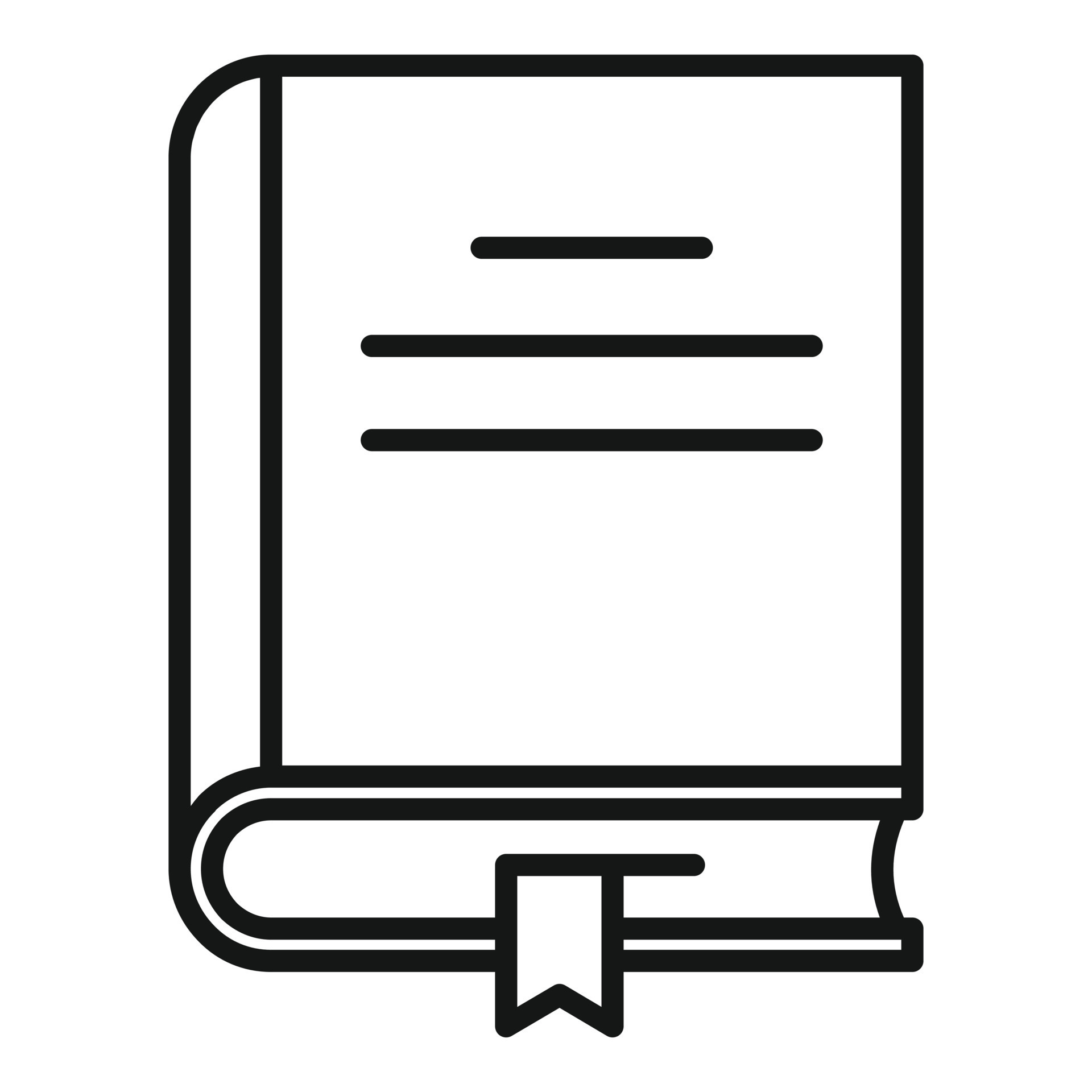 Book Icon - Line Style - Iconfu