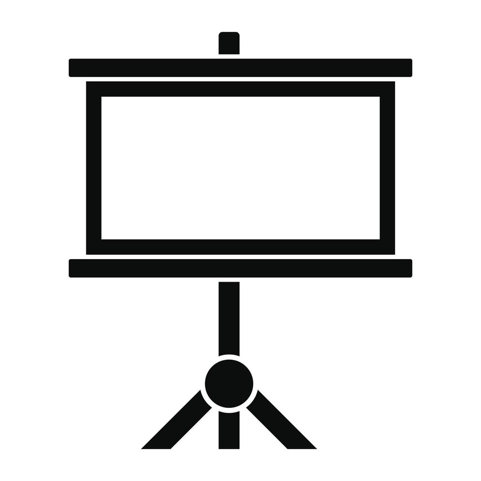 Brand conception icon, simple style vector
