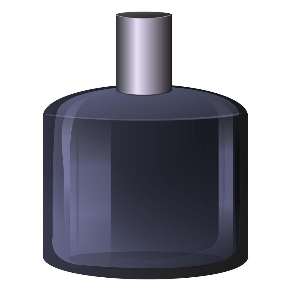 Man cologne icon, cartoon style vector