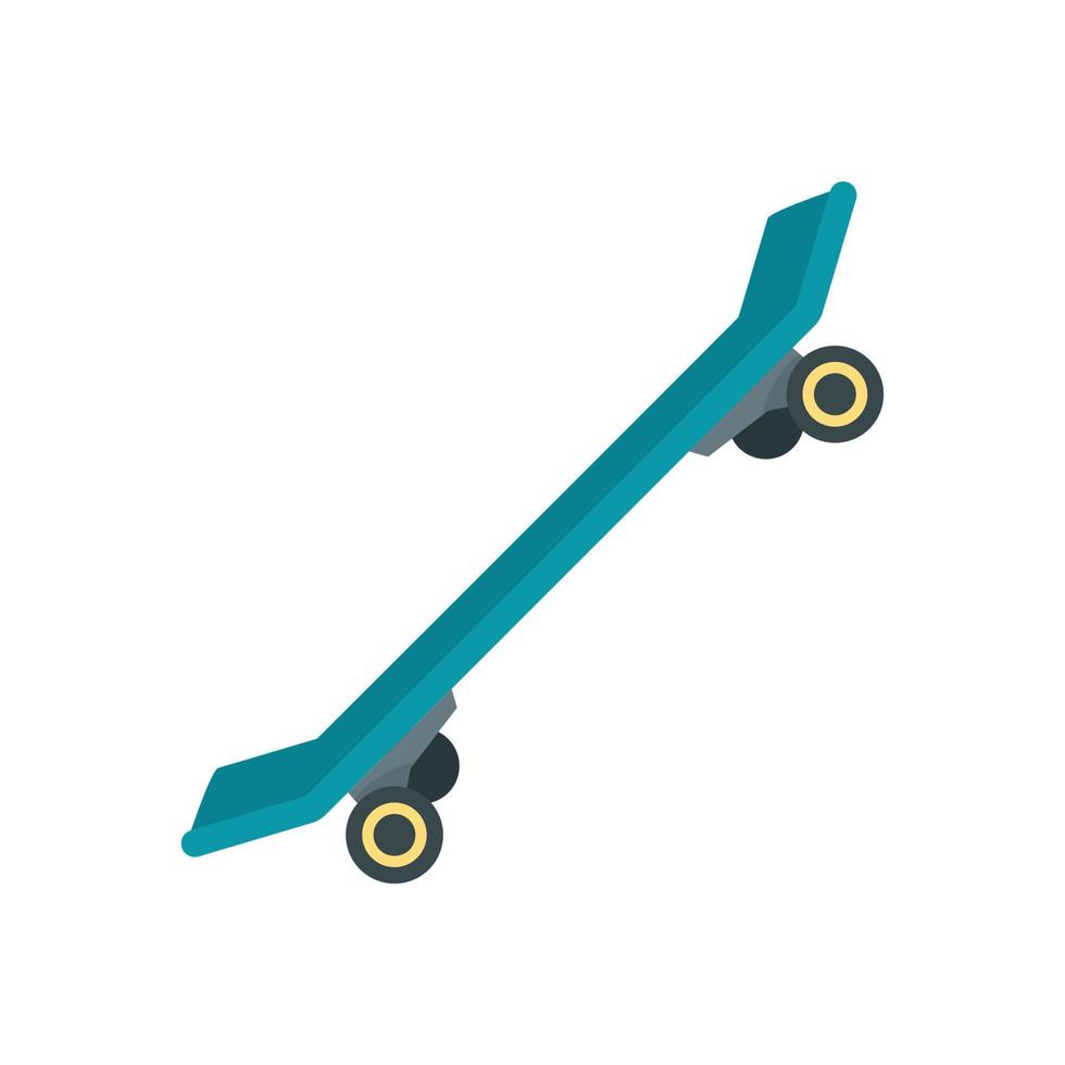 Street modern skateboard icon, flat style vector