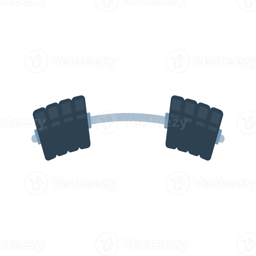 Fitness dumbbells made of steel with weights for lifting exercises to build muscle. png