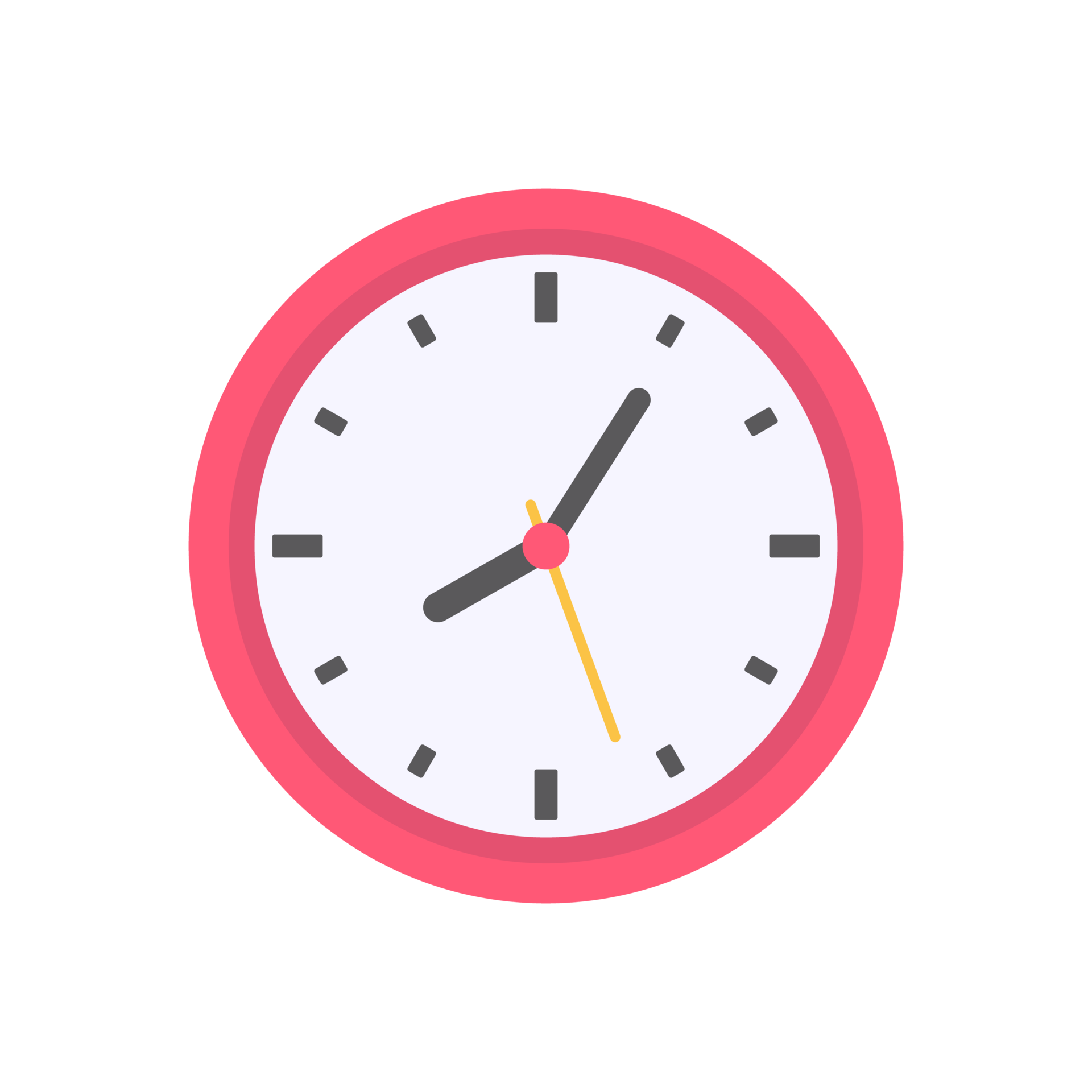The round clock face shows the scheduled time. 14623655 PNG