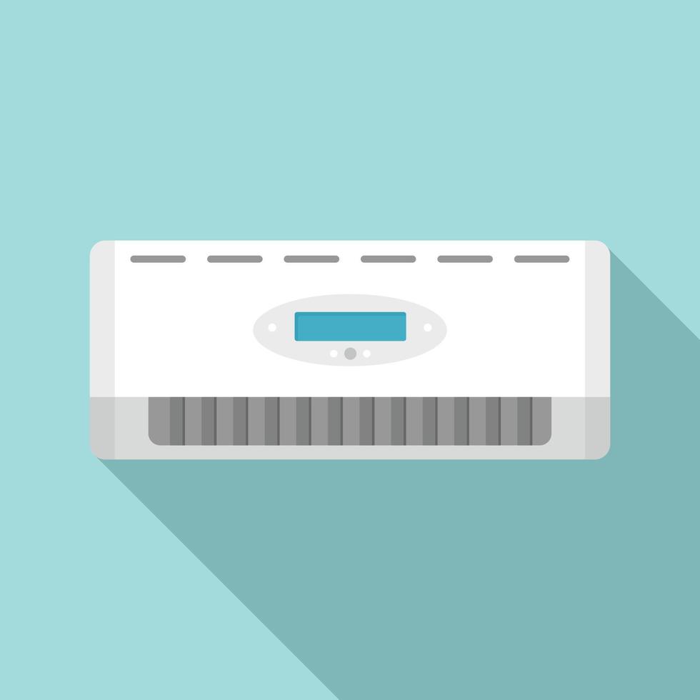 Digital conditioner icon, flat style vector
