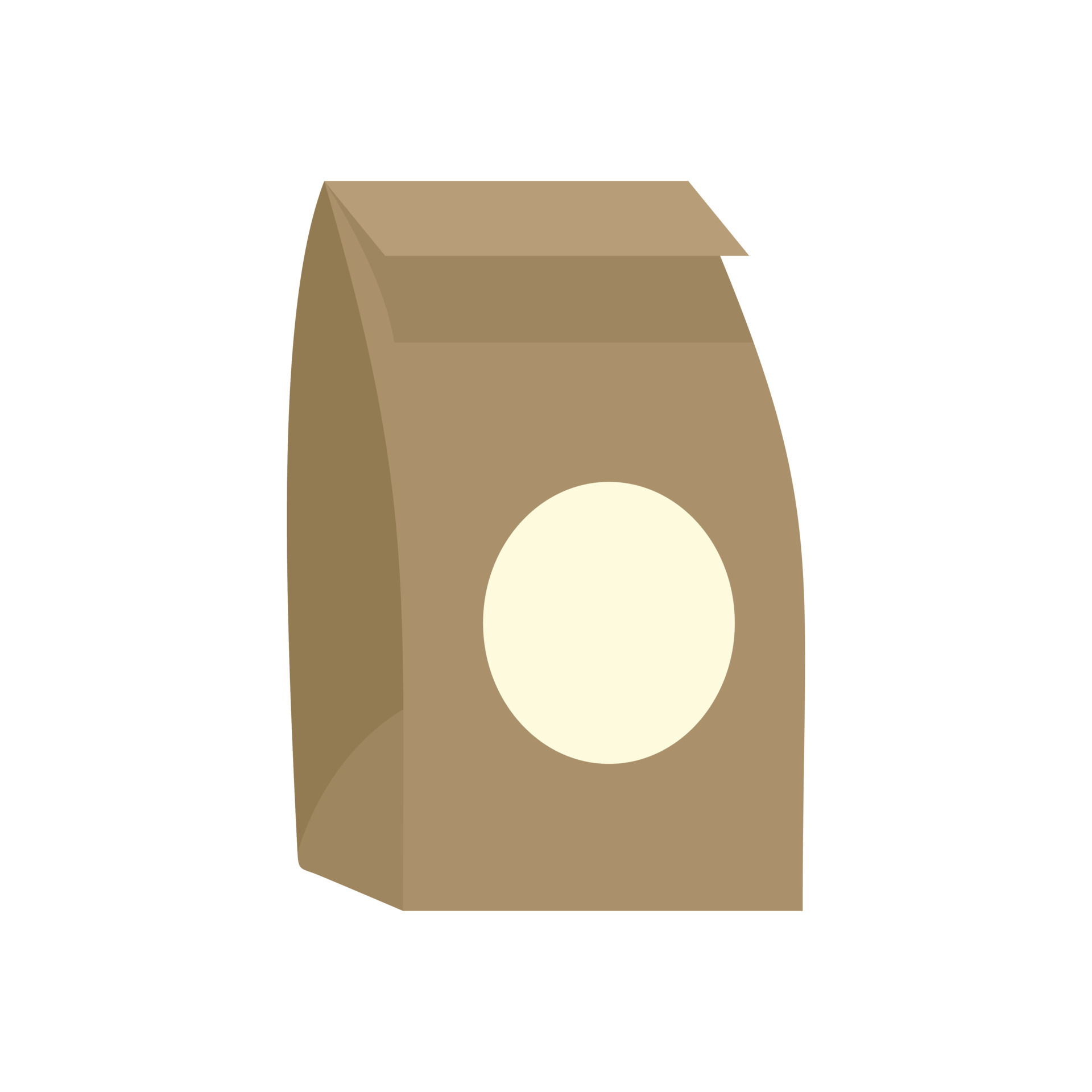 Paper packet icon, flat style 14625570 Vector Art at Vecteezy