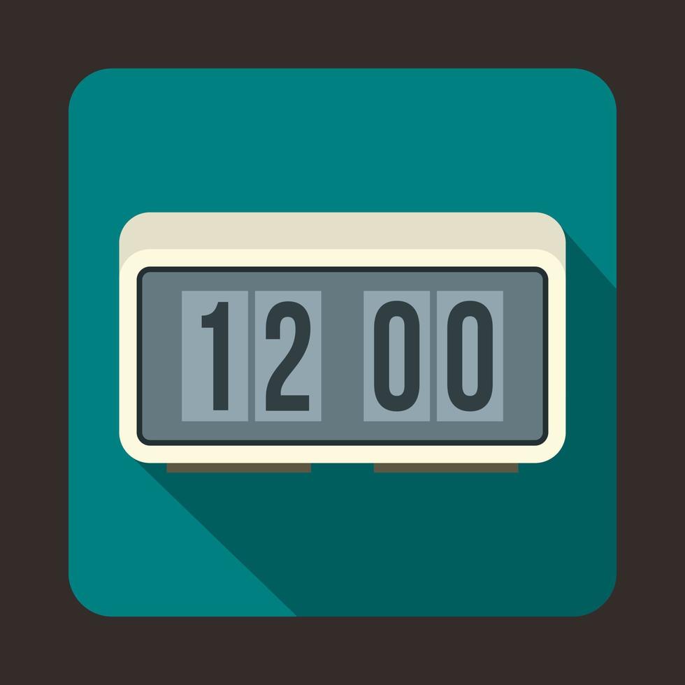 Watch icon, flat style vector