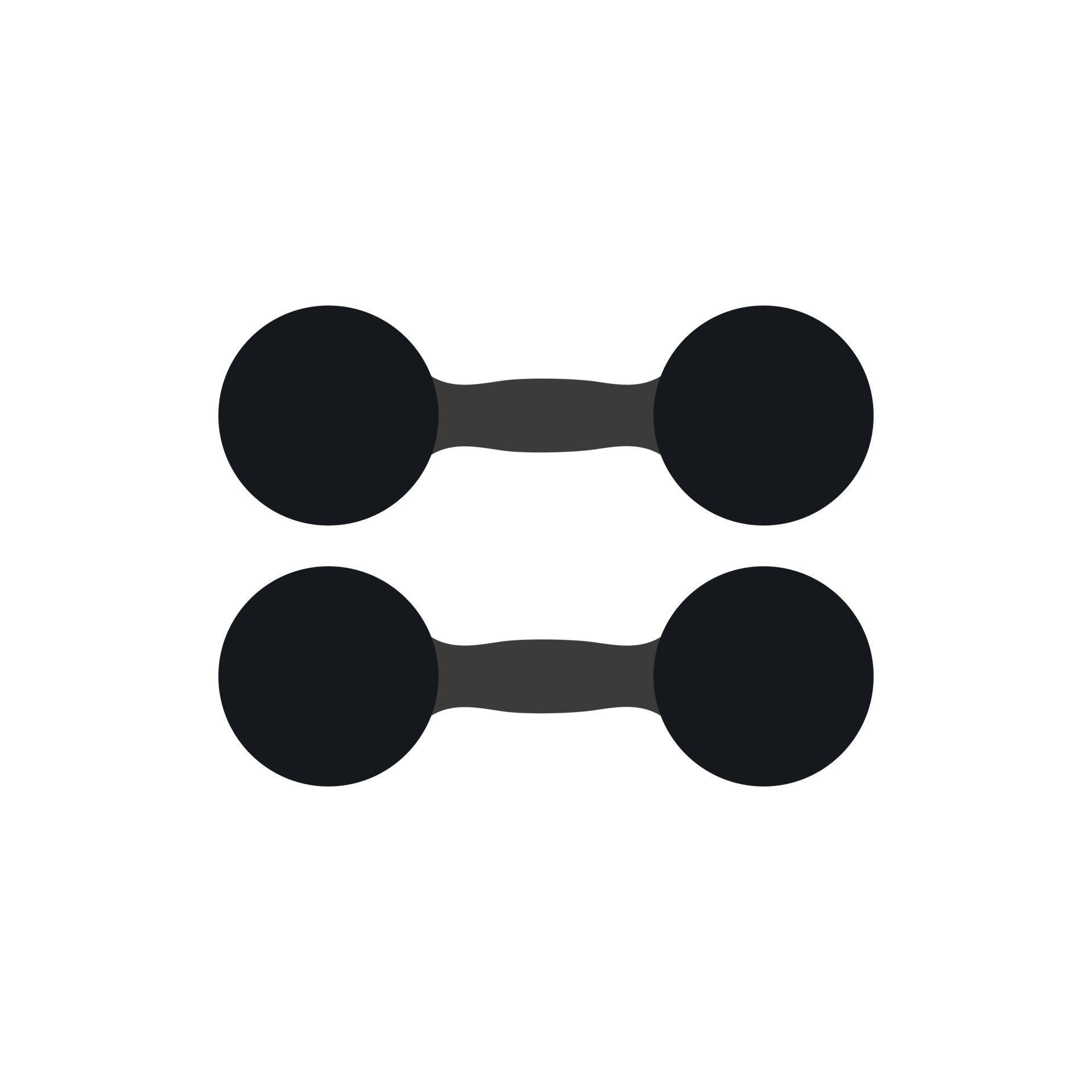 Pair of dumbbells icon, flat style 14626470 Vector Art at Vecteezy