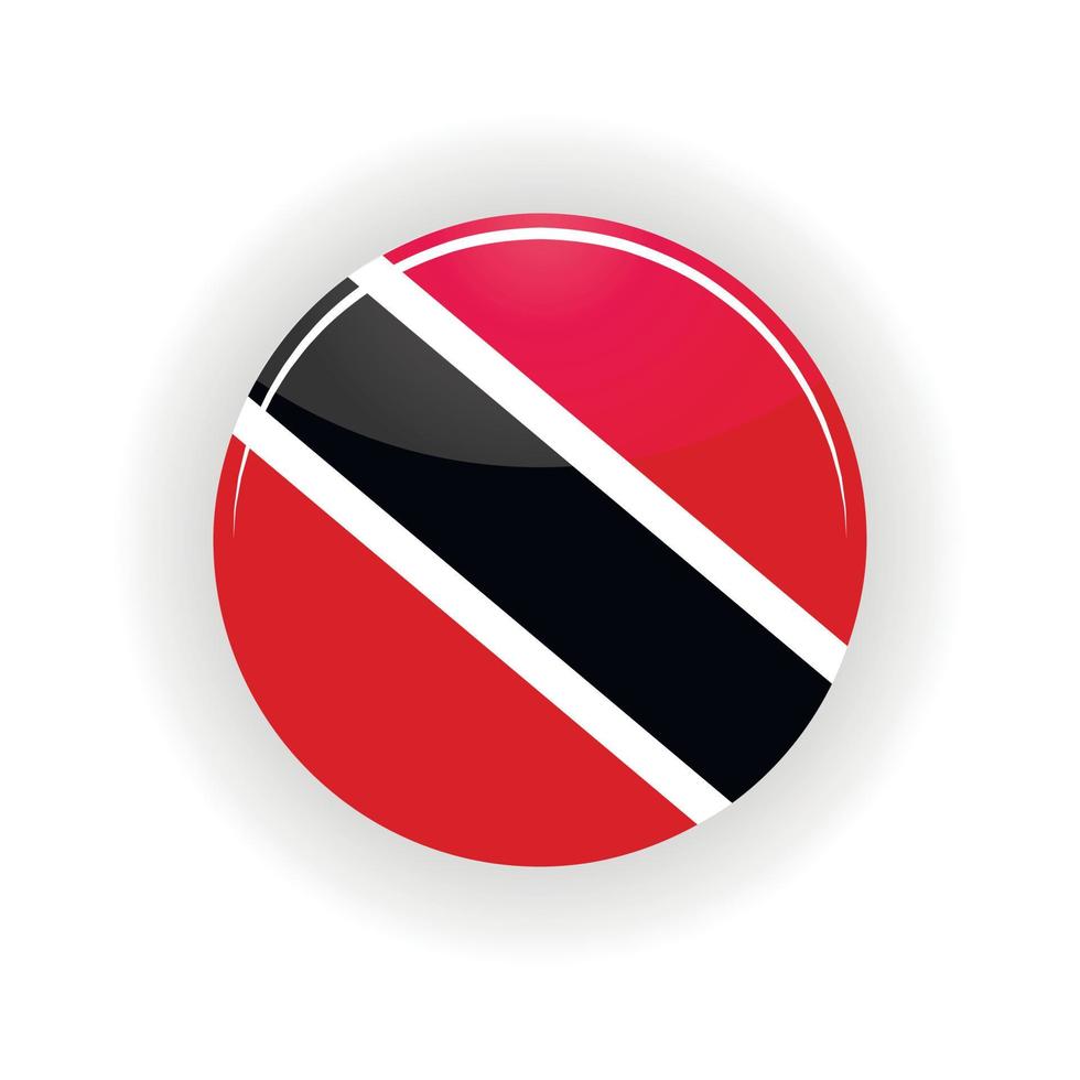Trinidad and Tobago icon circle vector