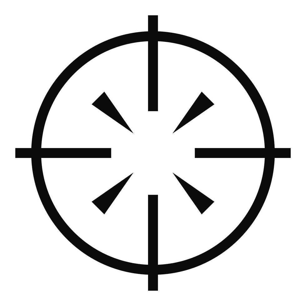 Radiolocator icon, simple style. vector