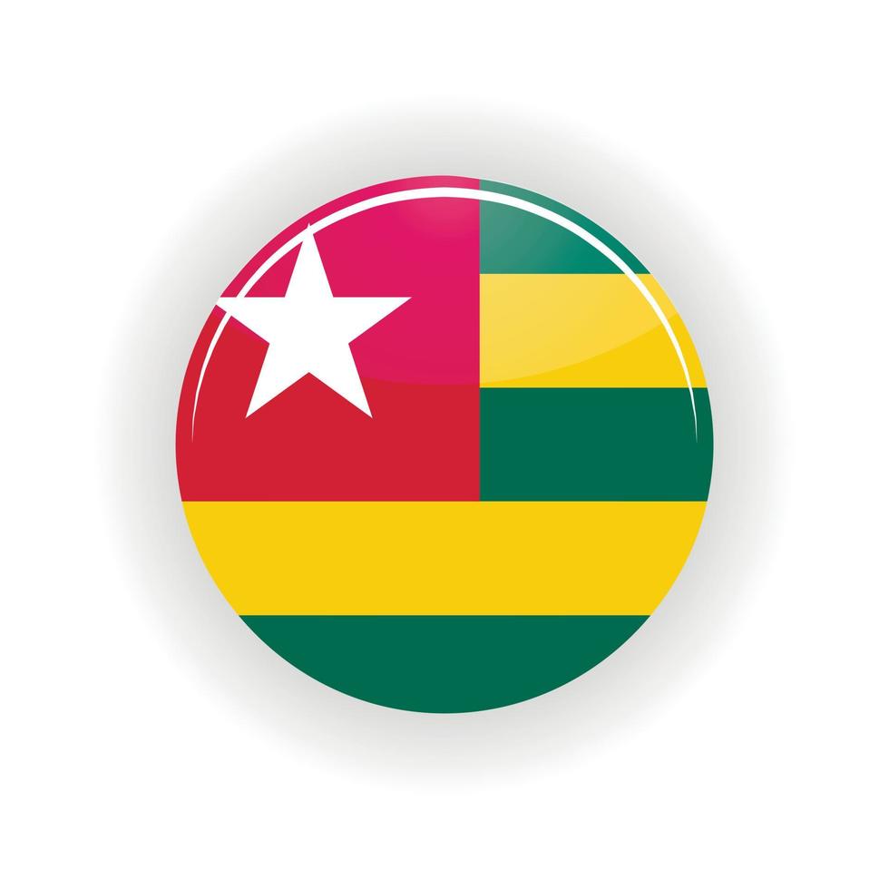 Togo icon circle vector